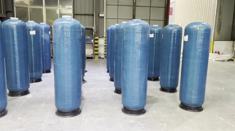 FRP softener vessel manufacturing workshop FRP softener vessel manufacturing workshop