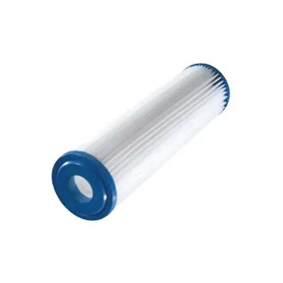 What is the pressure drop across a cartridge filter?